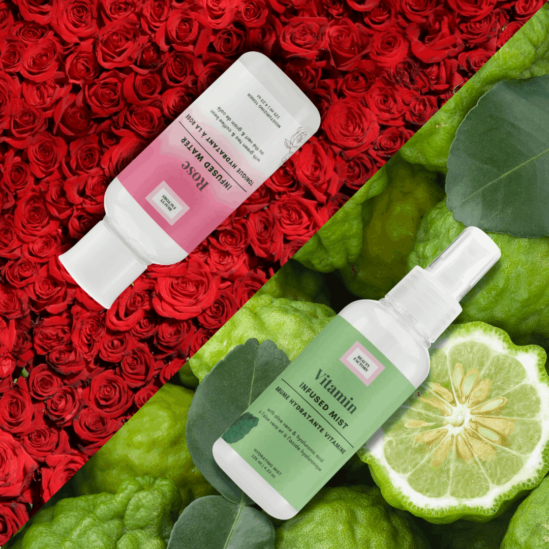 Beauty Factory Rose Water and Vitamin Mist Set