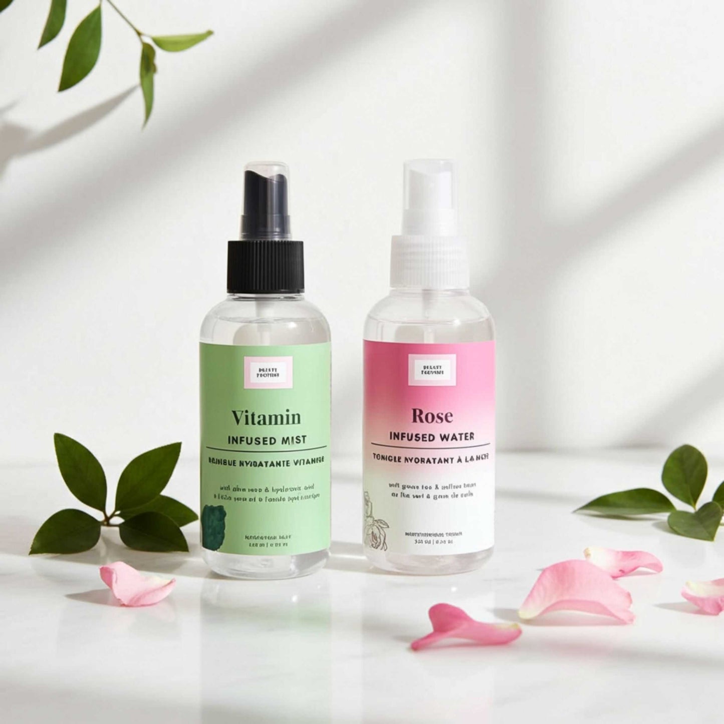 Beauty Factory Rose Water and Vitamin Mist Set