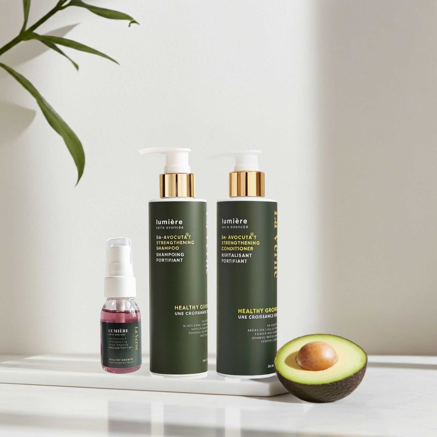 Lumiere 5α-Avocuta T Strengthening Hair Care Set