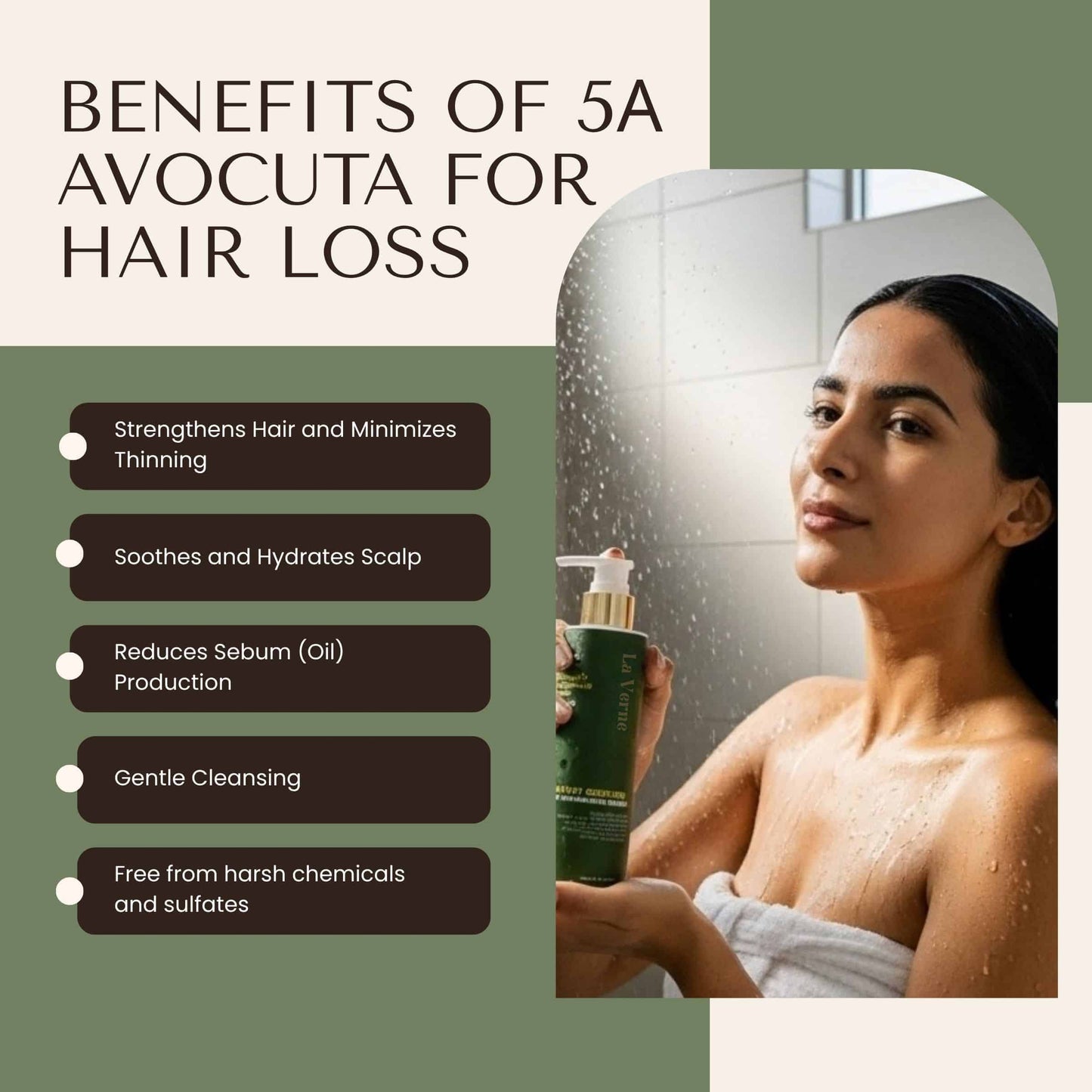 Lumiere 5α-Avocuta T Strengthening Shampoo