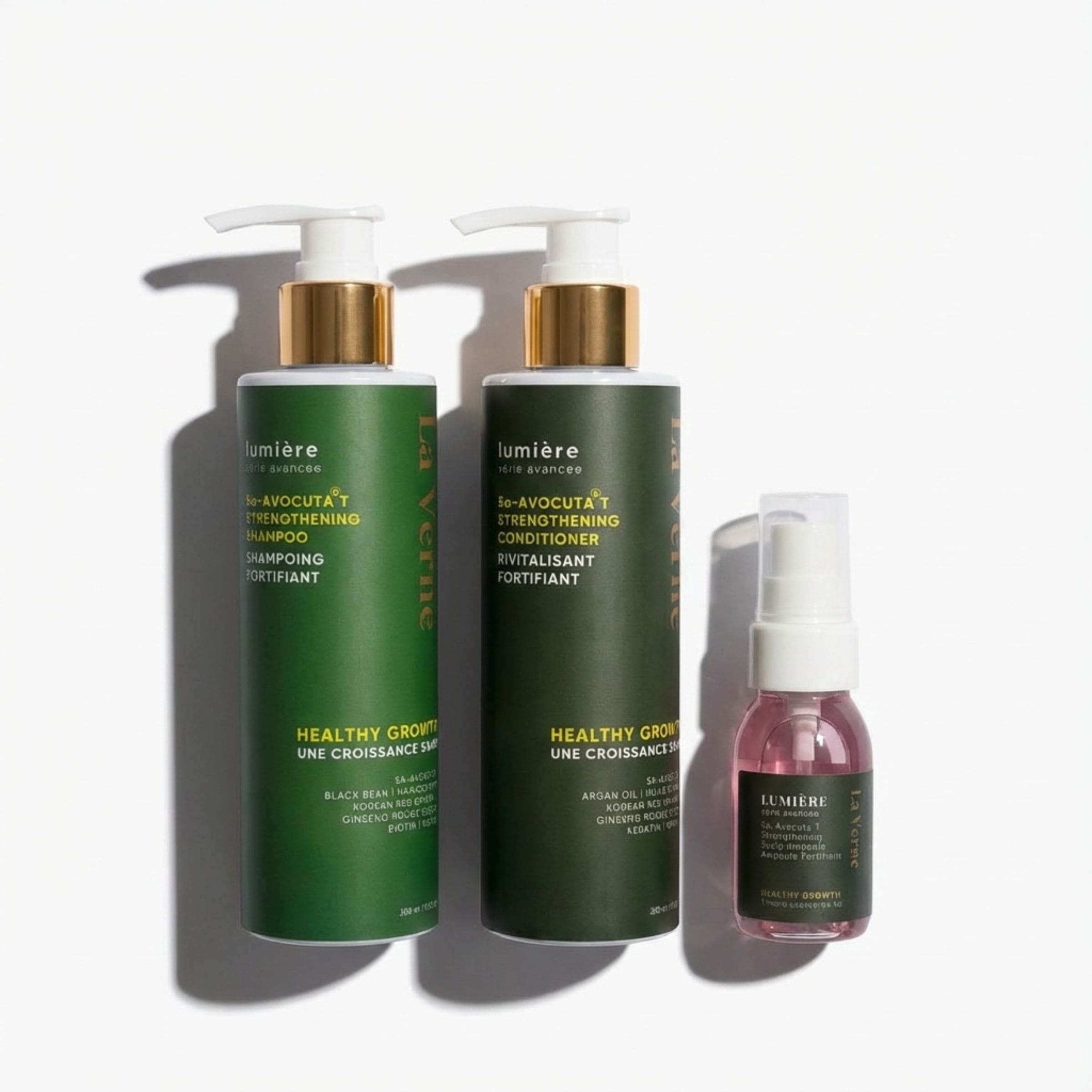 Lumiere 5α-Avocuta T Strengthening Hair Care Set