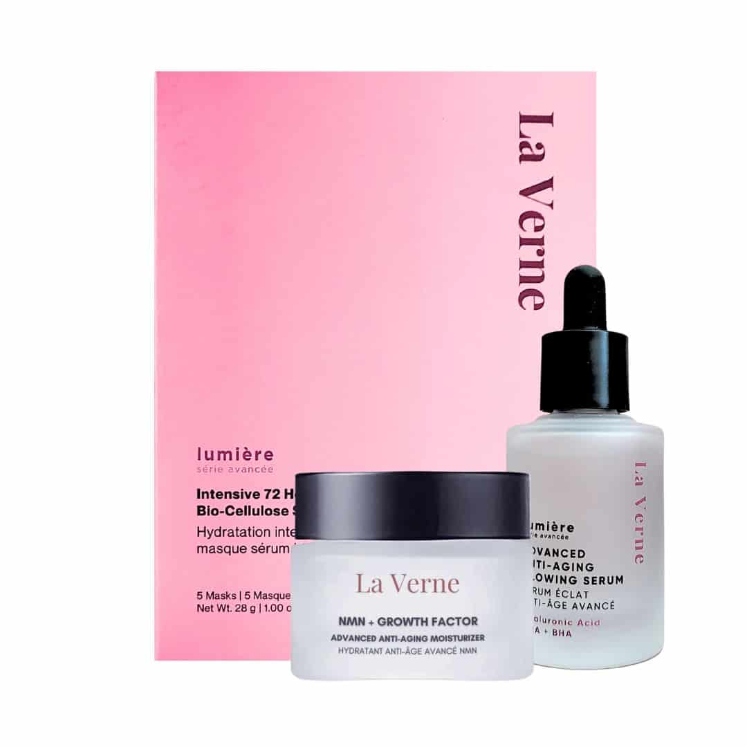 Lumiere Growth Factor + Hyaluronic Acid Advanced Skincare Set
