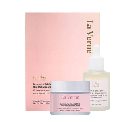 Lumiere Niacinamide + Vitamin C Brightening Skincare Set
