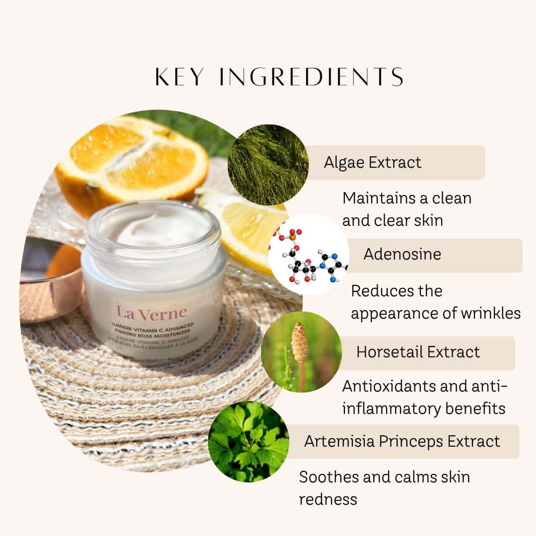 Lumiere Vitamin C Advanced Firming Rose Moisturizer